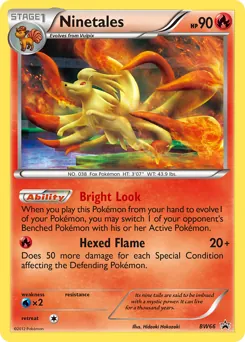 BW Black Star Promos Ninetales Pokémon card